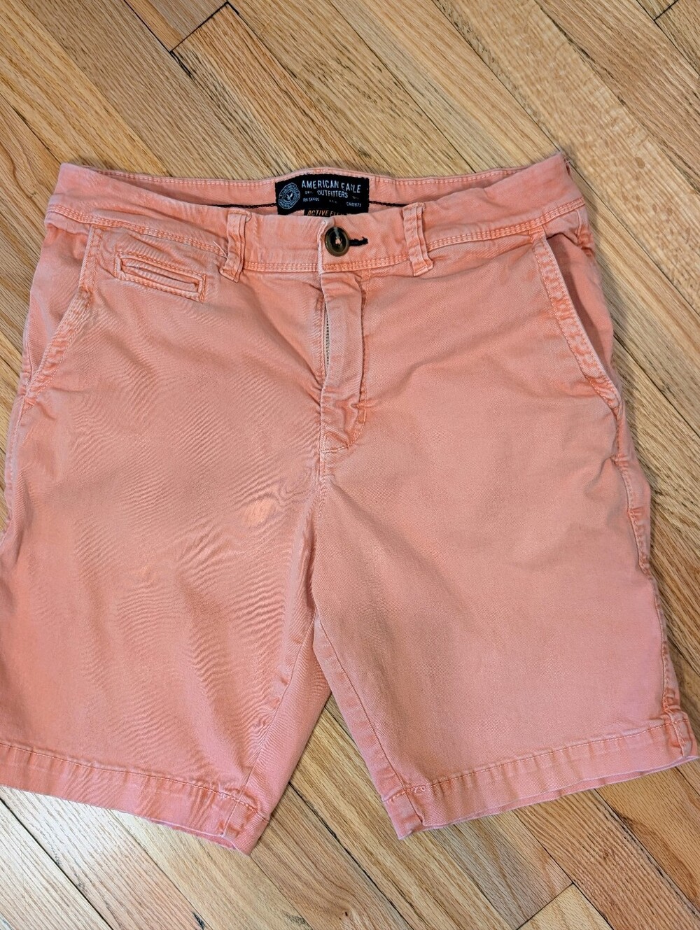 American Eagle Active Flex Men's Chino Shorts – Salmon/Coral